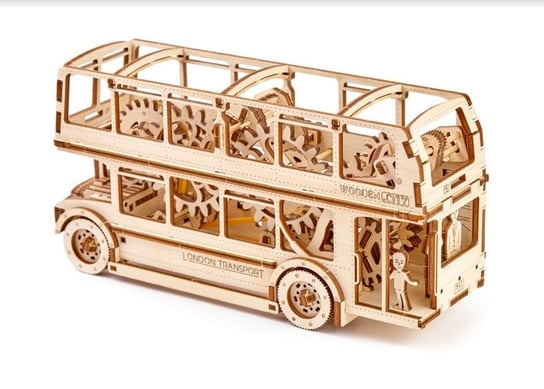 Wooden city, puzzle drewniane Autobus Londyński Wooden.City