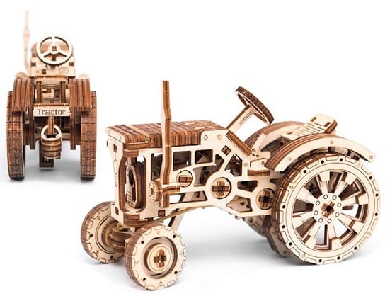 Wooden.City, zestaw konstrukcyjny 3D Traktor Wooden.City