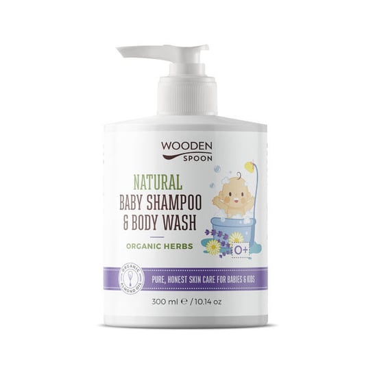 Wooden Spoon Naturalny szampon - żel do kąpieli 300ml BIO WOODEN SPOON