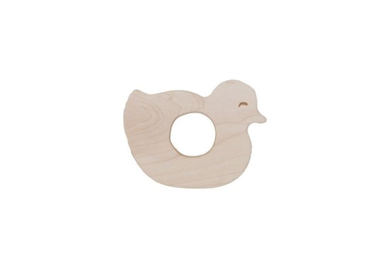 Wooden Story - Drewniany Gryzak Baby Duck 3m+ Wooden Story