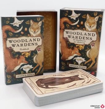 Woodland Wardens: 52 Orakelkarten mit Booklet, m. 1 Buch, m. 52 Beilage, 2 Teile Königsfurt Urania