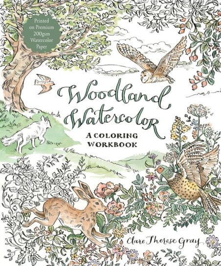 Woodland Watercolor: A Coloring Workbook Page Street Publishing Co.