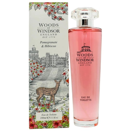 Woods Of Windsor, Pomegranate & Hibiscus, woda toaletowa, 100 ml Woods Of Windsor