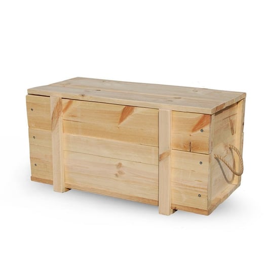 WoodsonDeko skrzynia drewniana z Twoją dedykacją jako siedzisko, schowek, dekoracja Inny producent