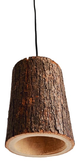 Woodsondeko wisząca lampa z pieńka drewna, wyjątkowa dekoracja do mieszkania Woodson