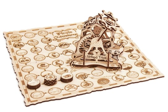 WoodTrick, puzzle 3D Koło Fortuny Wood Trick