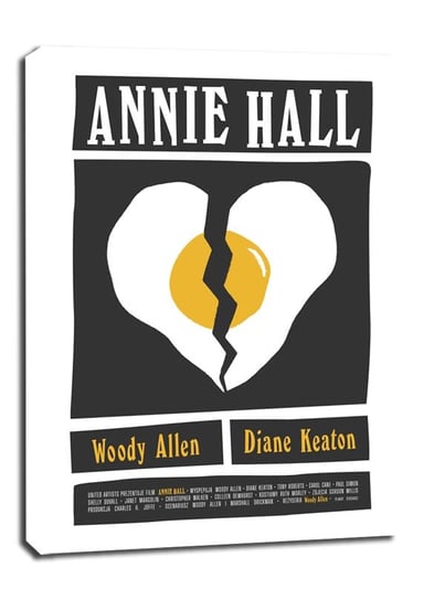 Woody Allen Annie Hall - obraz na płótnie 20x30 cm Galeria Plakatu