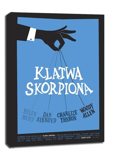 Woody Allen Klątwa Skorpiona - obraz na płótnie 20x30 cm Galeria Plakatu