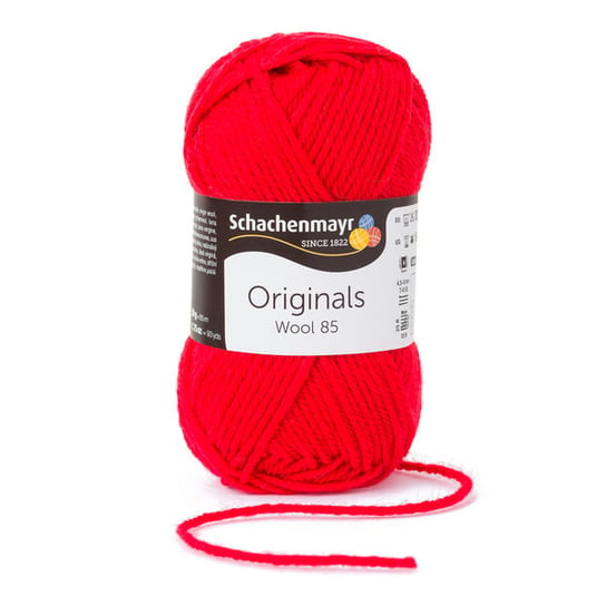 Wool 85 Schachenmayr 00231 Czerwony Schachenmayr