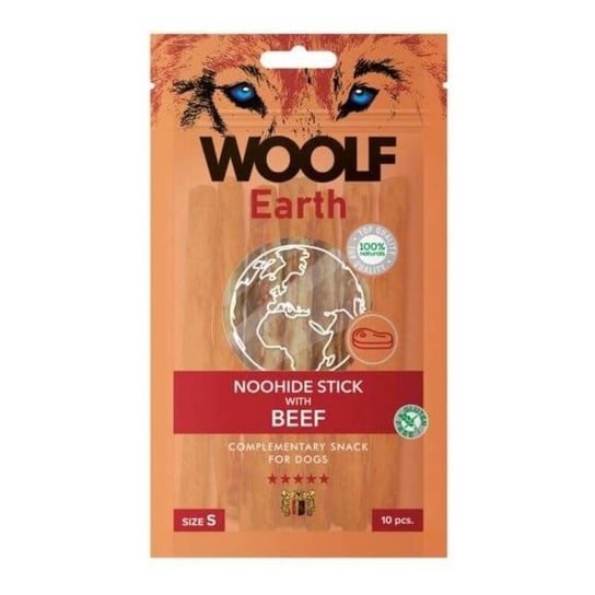 Woolf Earth Noohide Patyczki Z Wołowiną S 85g WOOLF
