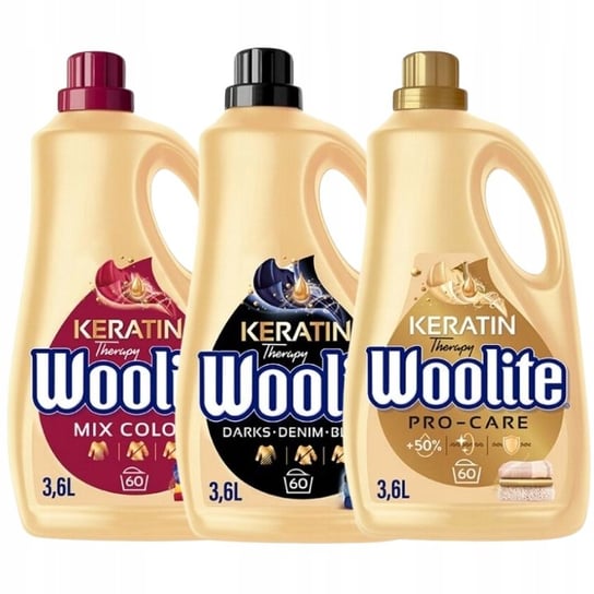 Woolite Dark Color Pro Care Płyn Do Prania 3X3,6L 180 Prań Reckitt Benckiser