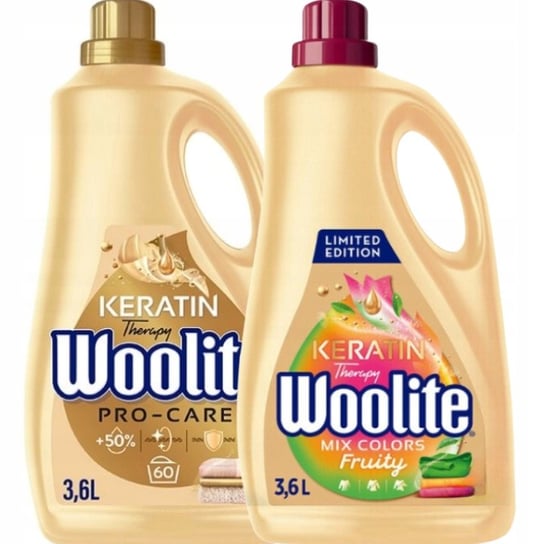 Woolite Fruity Pro Care Płyn Do Prania Mix 2X3,6L Reckitt Benckiser