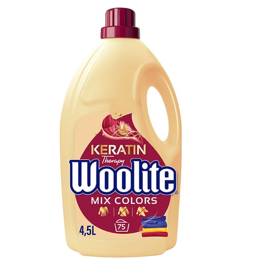 Woolite, Płyn do prania koloru, Keratin Therapy, 4,5 l Woolite