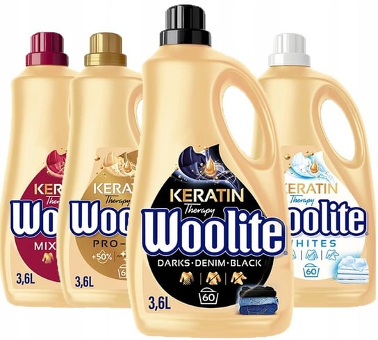 Woolite Pro White Dark Color Płyn Do Prania 4X3,6L Woolite