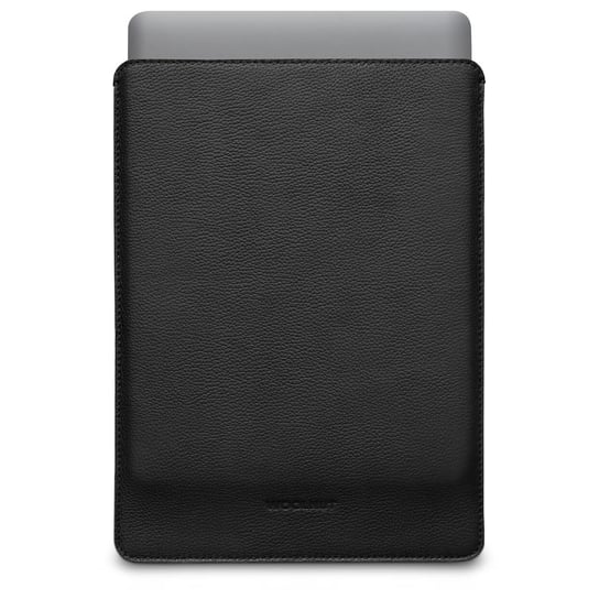 Woolnut - Leather Sleeve - Skórzany pokrowiec na MacBooka, Czarny 13" Inny producent