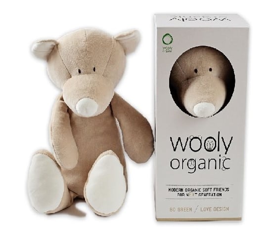 Wooly Organic, Classic Teddy, przytulanka organiczna Miś Wooly Organic