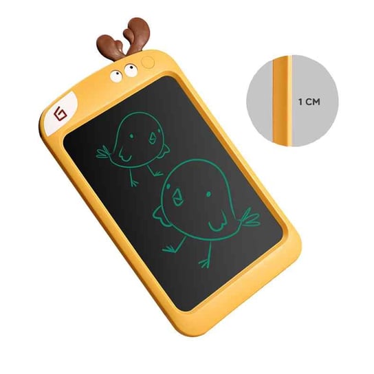WOOPIE Tablet Graficzny 10.5' Łoś dla Dzieci do Rysowania Znikopis + Rysik Woopie