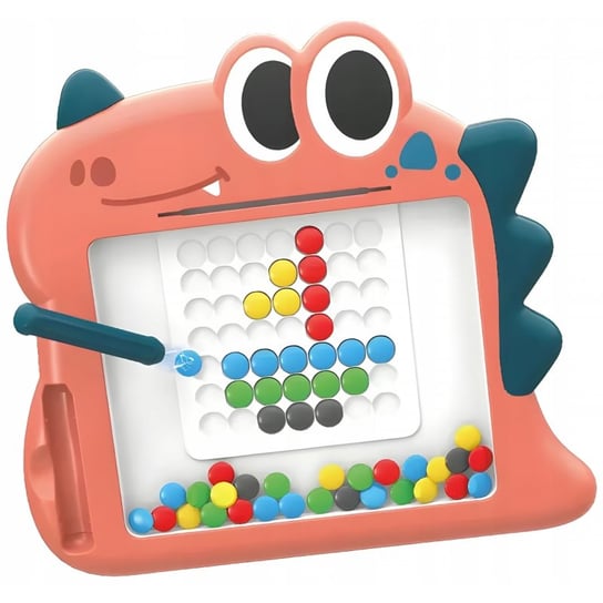 WOOPIE Tablica Magnetyczna dla Dzieci Montessori MagPad Dinozaur Woopie
