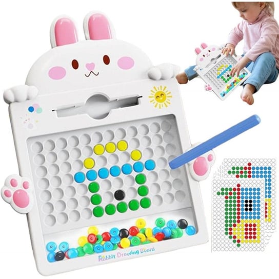 WOOPIE Tablica Magnetyczna dla Dzieci Montessori MagPad Królik Woopie