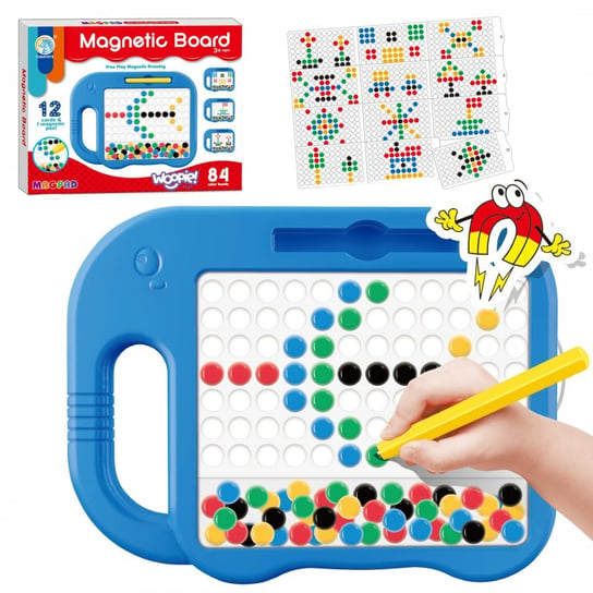 WOOPIE Tablica Magnetyczna dla Dzieci Montessori MagPad Słonik Woopie
