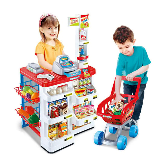 Woopie, zabawka edukacyjna Luksusowy supermarket z wózkiem Woopie