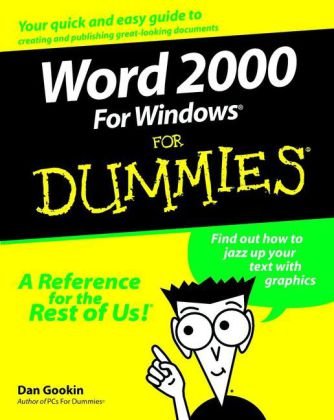 Word 2000 for Windows For Dummies Gookin Dan