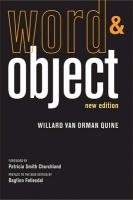 Word and Object Quine Willard Orman