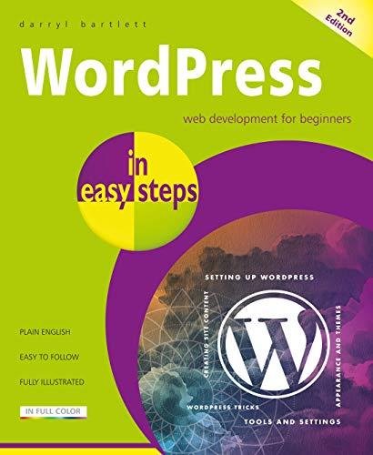 WordPress in easy steps Darryl Bartlett
