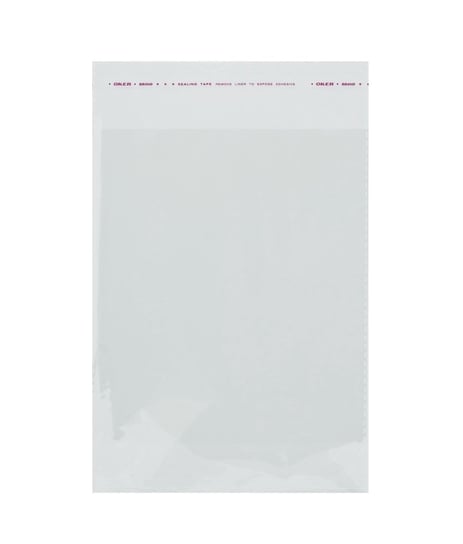 Woreczki foliowe z taśmą, 105x155mm - 100szt pp 40u Neopak
