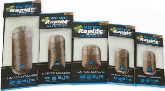 Woreczki Fox Edges™ Rapide™ Load PVA Bag Refills 55x120 Fast Melt Fox