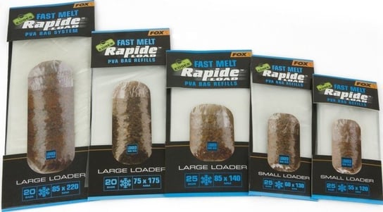 Woreczki Fox Edges™ Rapide™ Load PVA Bag Refills 55x120 Fast Melt Fox