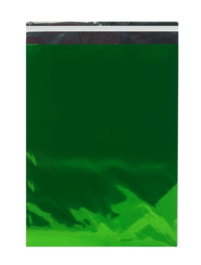 Woreczki metalizowane, 160x230+50mm zielone Neopak
