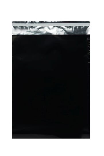 Woreczki metalizowane, 320x430+50mm czarne Neopak