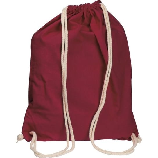 Worek bawełniany plecak bordowy Inna marka