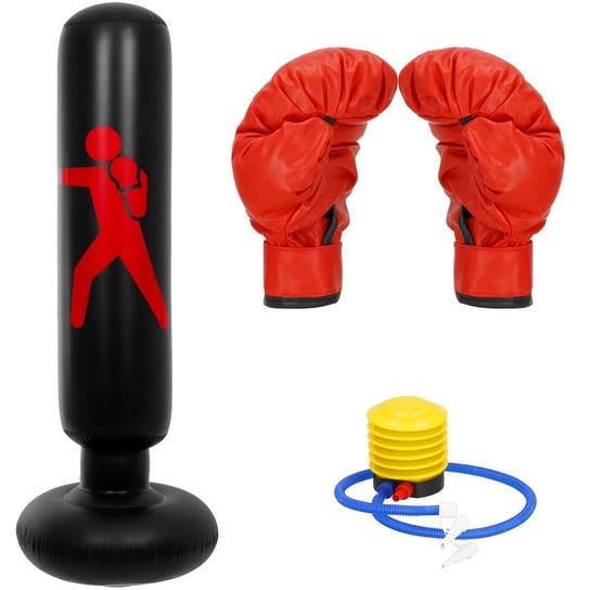 Worek bokserski dla dzieci zestaw z rękawicami worek treningowy 160 cm Springos