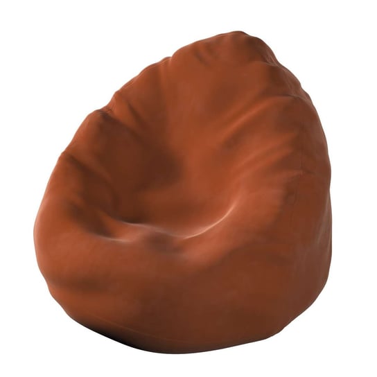 Worek do siedzenia, karmelowy, Ø50 × 85 cm, Velvet Dekoria