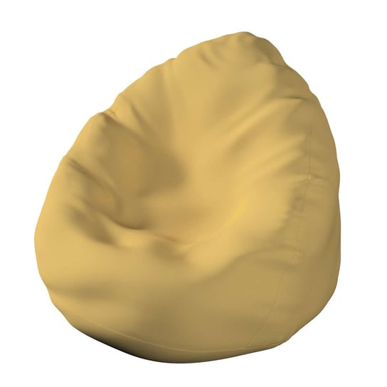 Worek do siedzenia, zgaszony żółty, Ø50 × 85 cm, Cotton Panama Dekoria