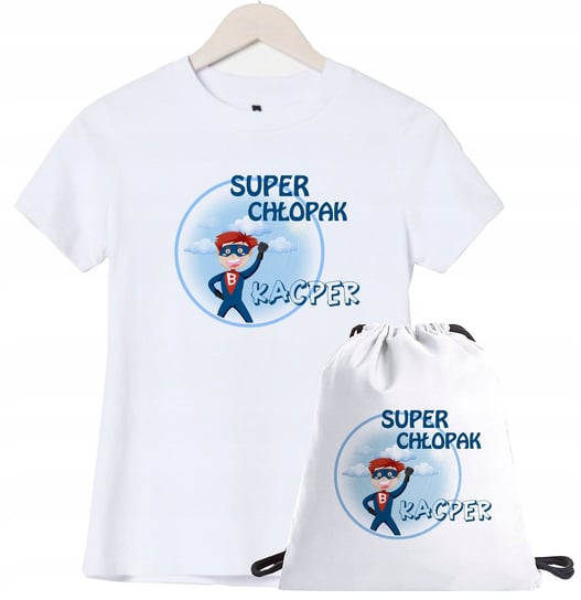 Worek+Koszulka Na Wf Dzieci Dzień Chłopaka Propaganda
