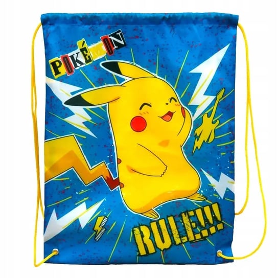 Worek Na Buty Pikachu Pokemon Rule 40X33Cm GoDan