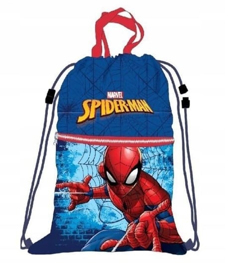 Worek Na Buty Plecak Sportowy Gruby Sznur Spiderman Difuzed