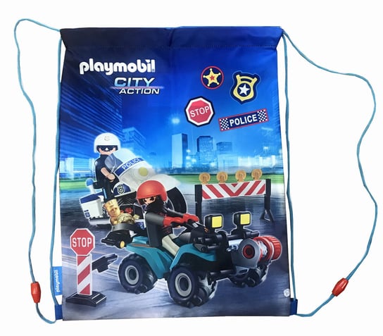 Worek na obuwie Playmobil Policja Playmobil