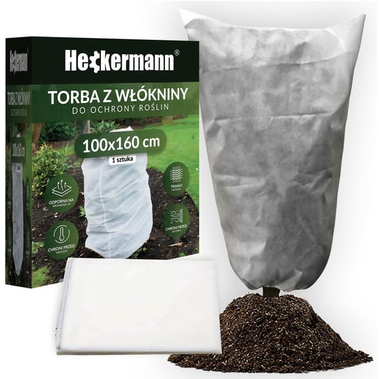 Worek ochronny na rośliny Heckermann 100x160cm Heckermann