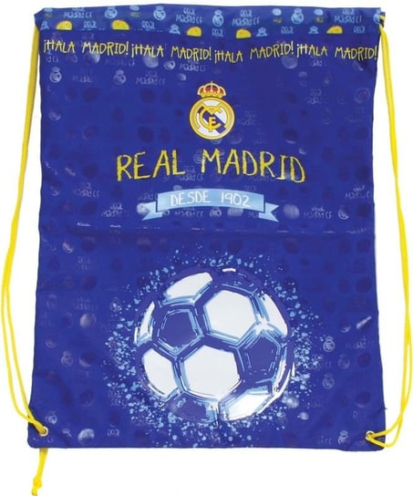 Worek-plecak, Piłka RM Real Madryt, niebieski Eurocom