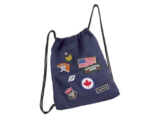 Worek sportowy Coolpack Sprint Badges Navy 90711CP CoolPack