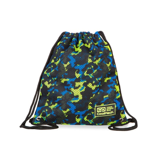 Worek sportowy CoolPack Sprint Line Camo Mesh Yellow 98441CP nr B74068 CoolPack