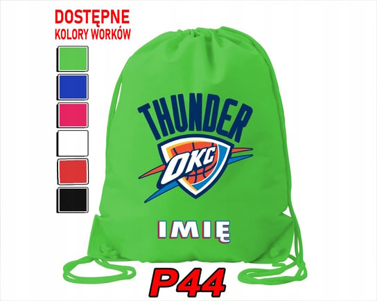 WOREK SZKOLNY NA WF TRENING BUTY SPORTOWY DLA FANA OKLAHOMA CITY THUNDER Inna marka