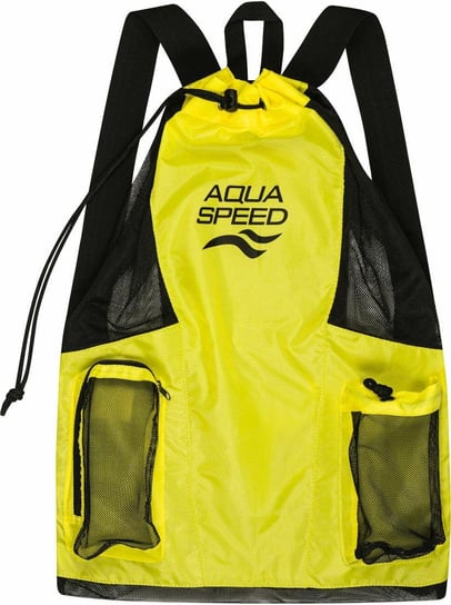 Worek Treningowy Aqua Speed Gear Bag Yellow/Black 40L Aqua-Speed