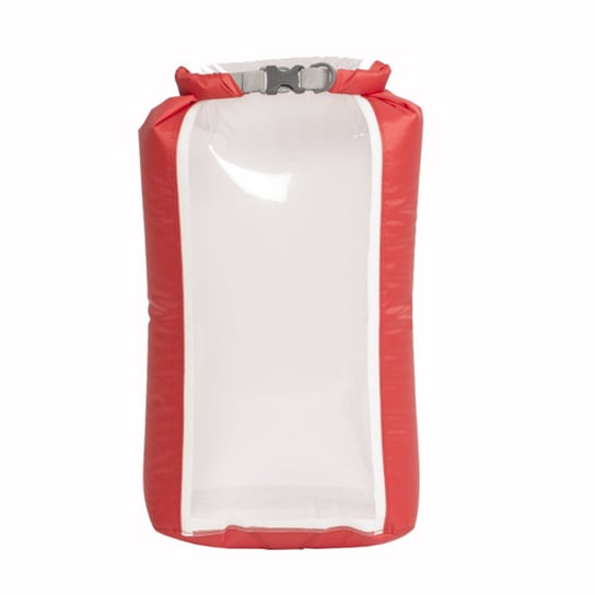 Worek wodoszczelny z okienkiem Exped Fold Drybag CS M 8l czerwony Exped