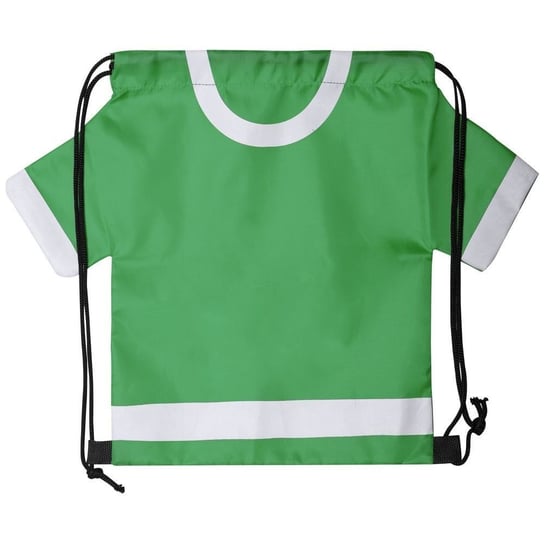 Worek ze sznurkiem "koszulka kibica", rozmiar dziecięcy - zielony UPOMINKARNIA