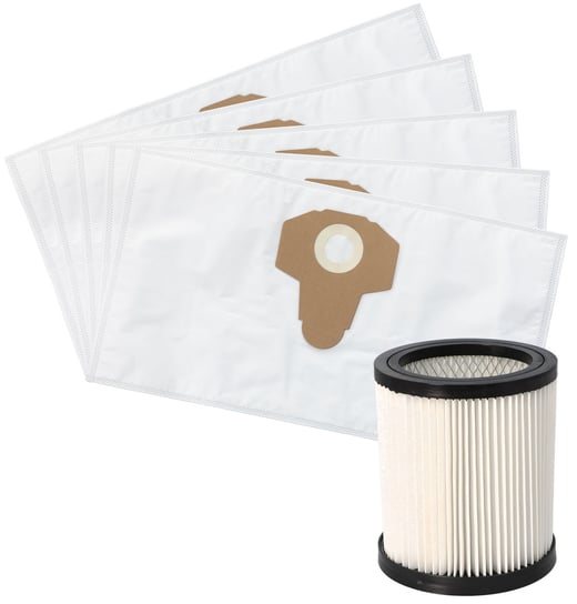 Parkside Staubsauger Staubsaugerbeutel & Trockenfilter – Passend Für Parkside PWD 12 A1 & 15 A1 | Stofffilter Für Sauger Ersatzfilter Parkside Sauger